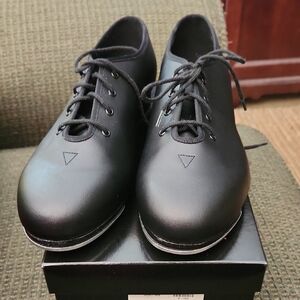 Women's Bloch Black Tap Dance Shoes Size 8 M